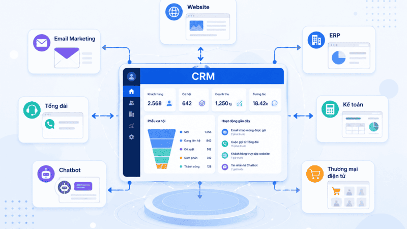 tích hợp crm