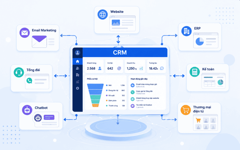 tích hợp crm