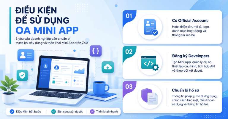 Zalo OA Mini App hoạt động như thế nào? Tất tần tật doanh nghiệp cần biết
