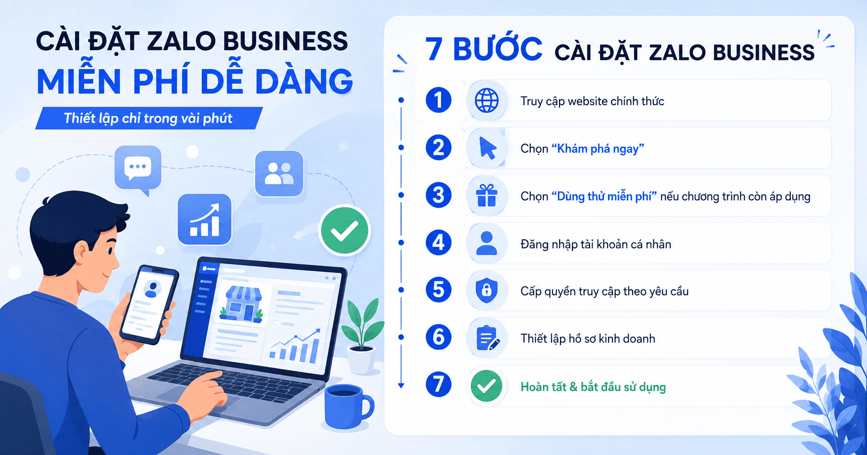 cài zalo business miễn phí
