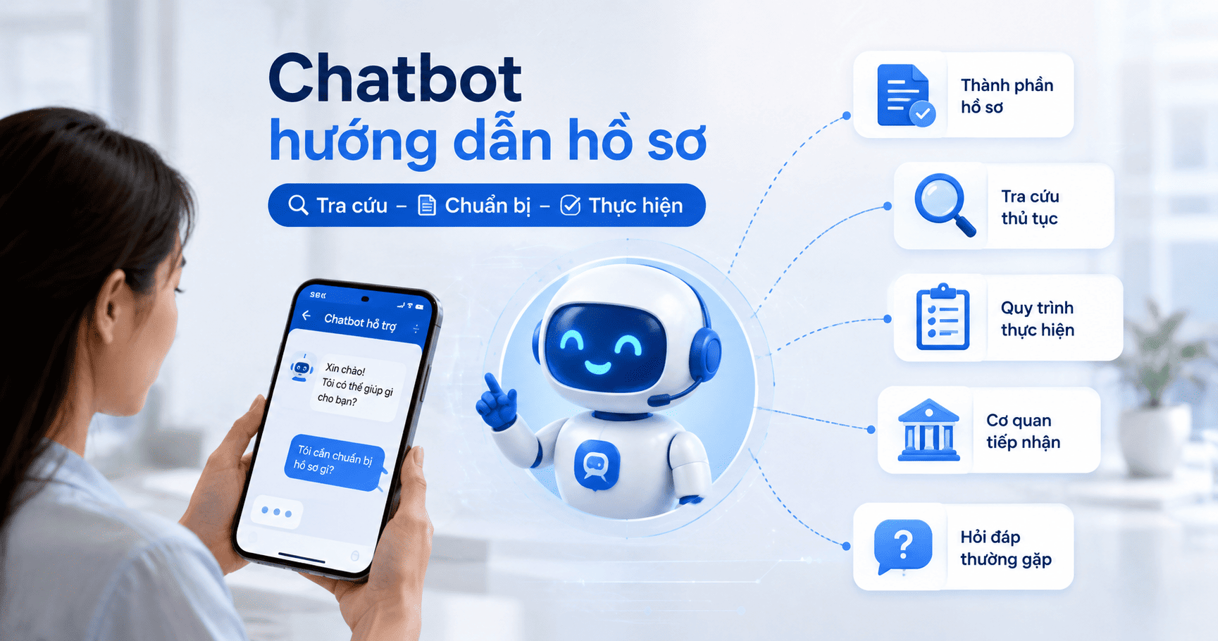 chatbot hướng dẫn hồ sơ