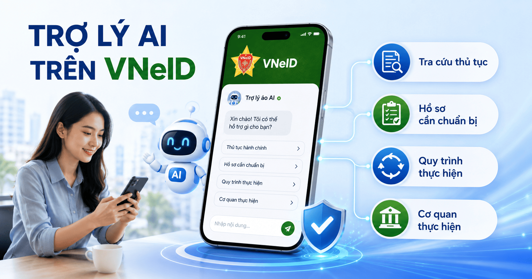 chatbot hướng dẫn hồ sơ