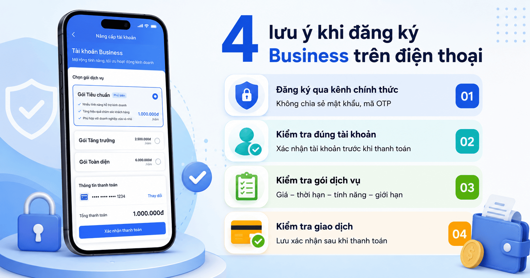 đăng ký zalo business trên điện thoại