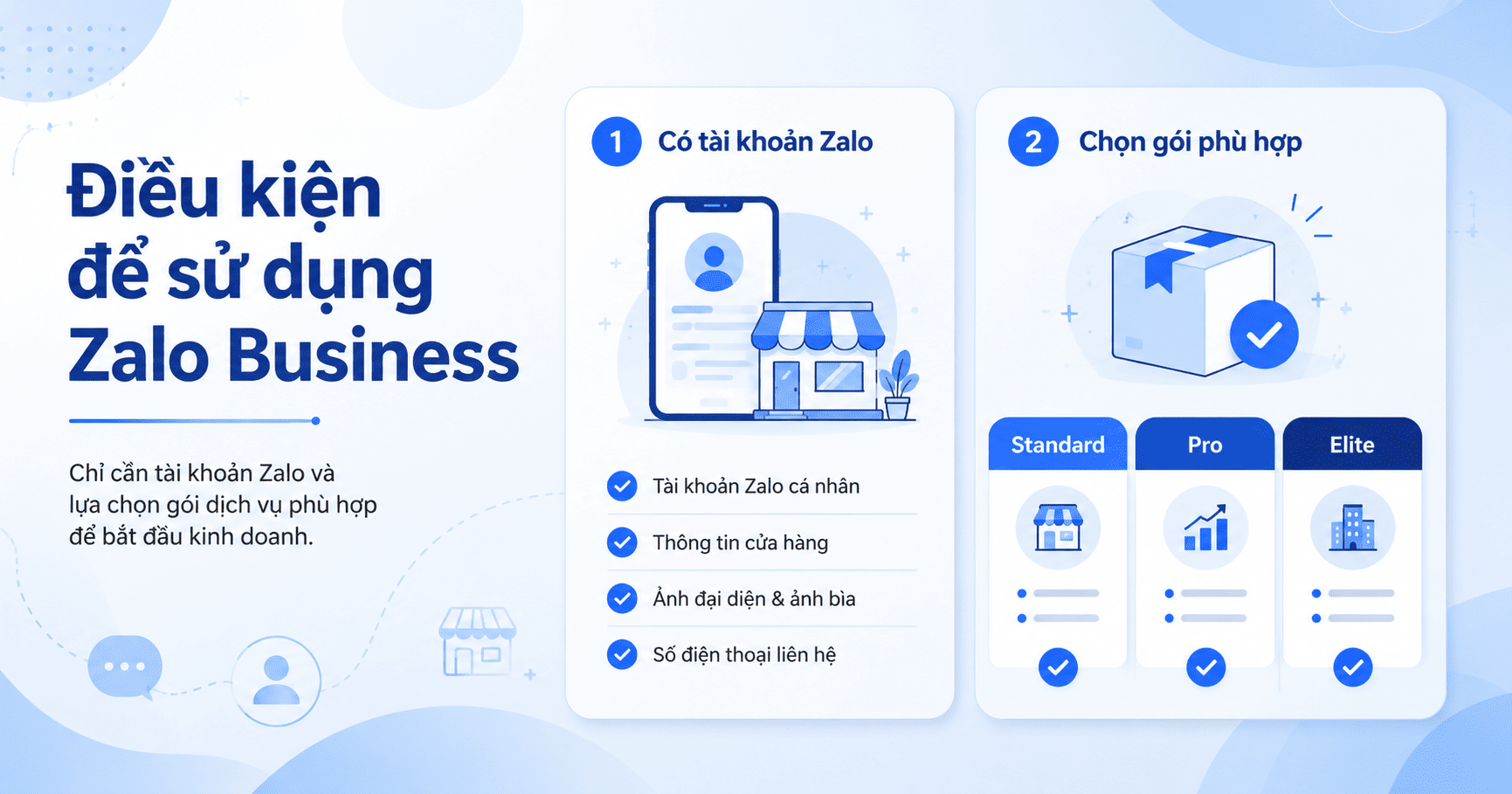 sử dụng zalo business 