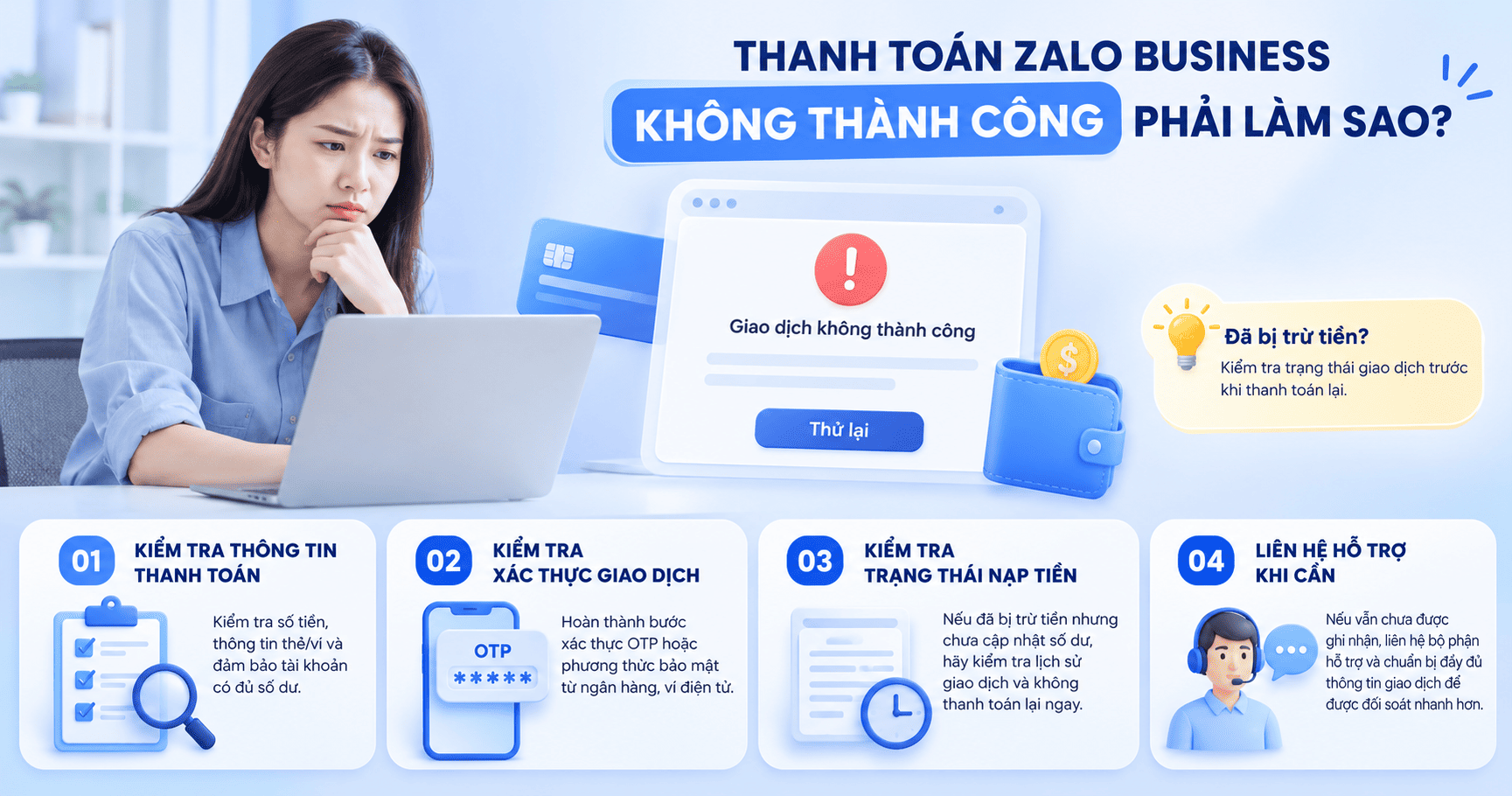thanh toán zalo business