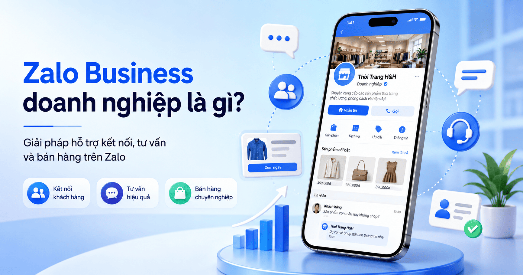 zalo business doanh nghiệp