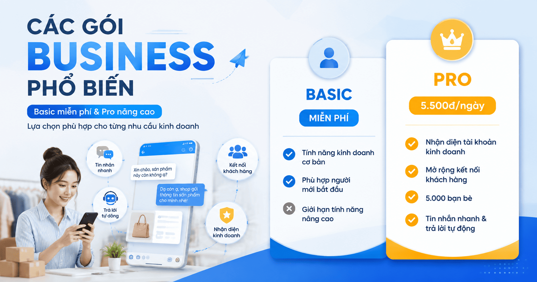 zalo business giá rẻ