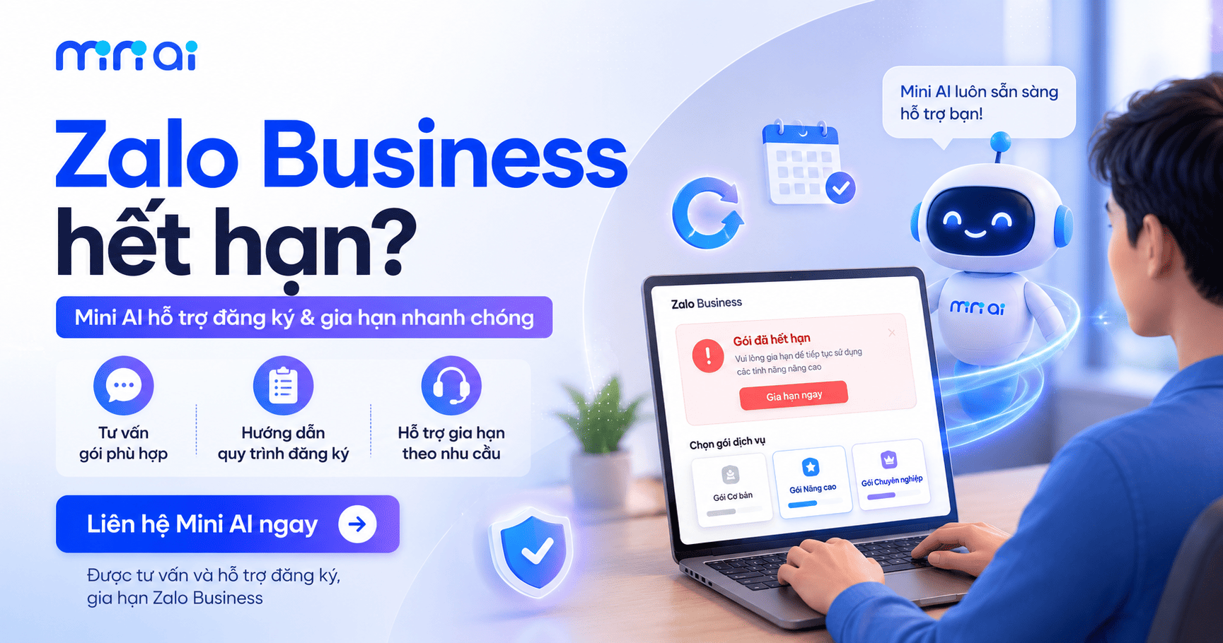 zalo business hết hạn