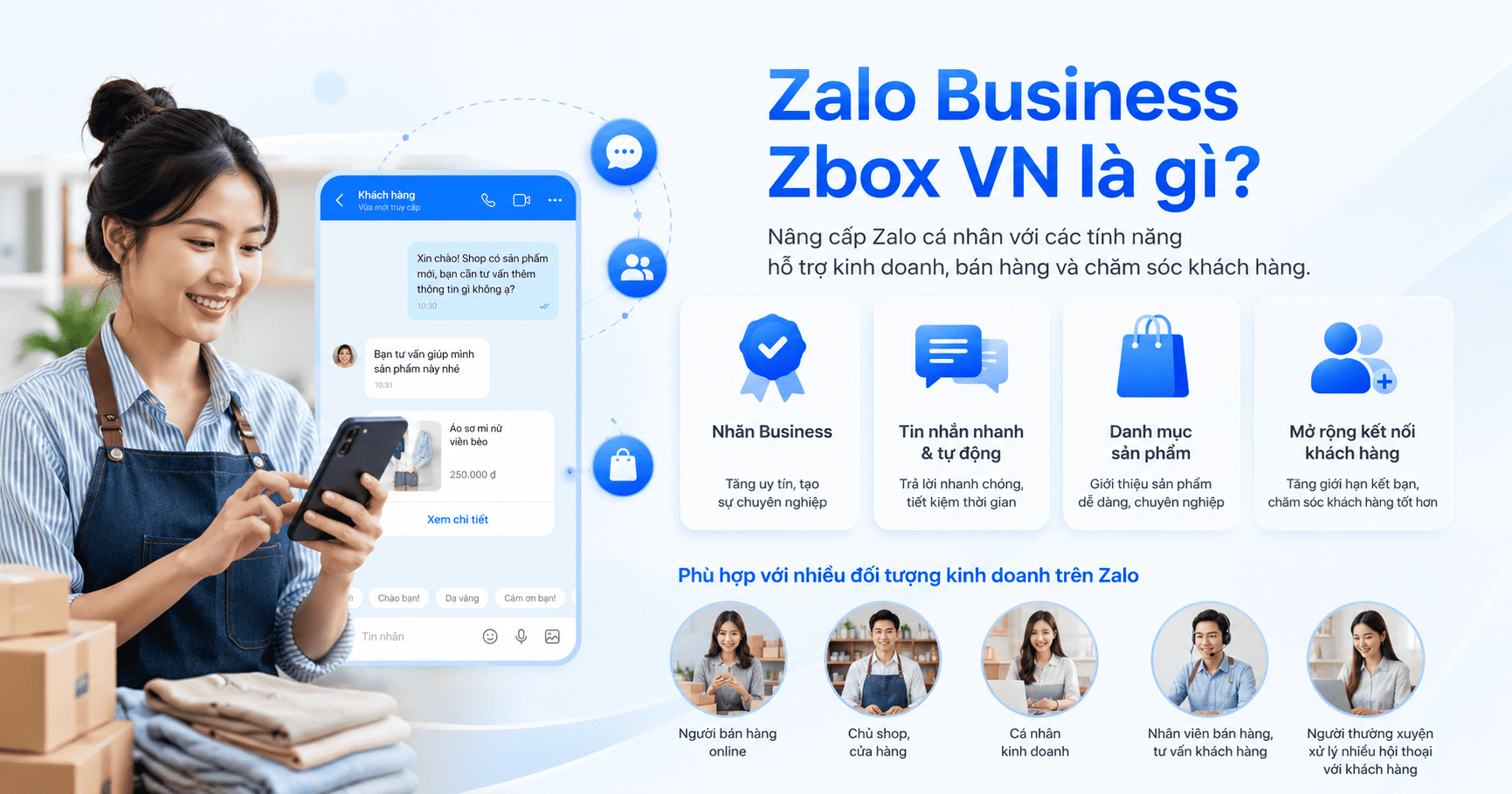 zalo business zbox vn
