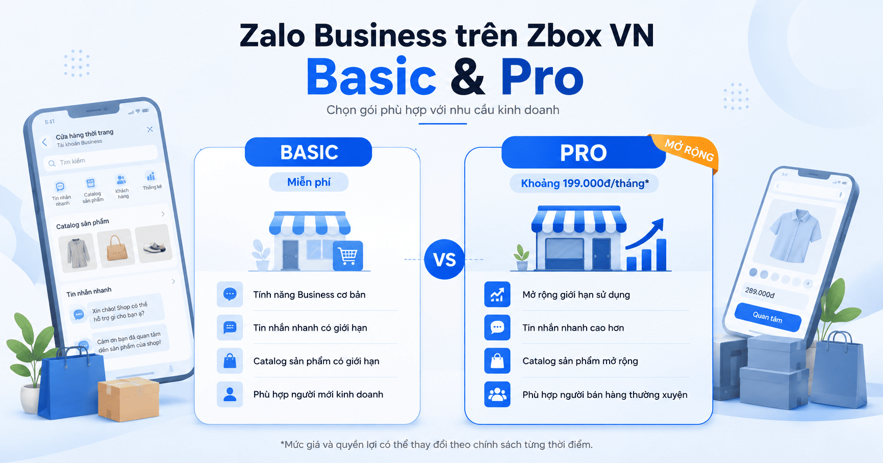 zalo business zbox vn