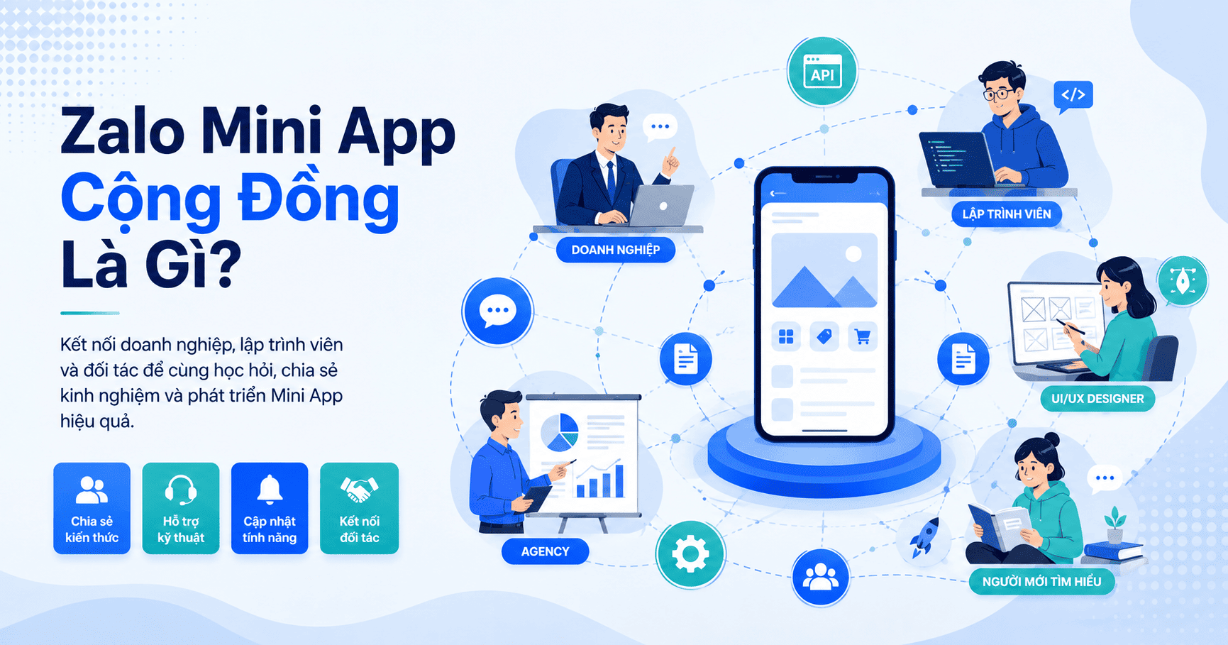 zalo mini app cộng đồng