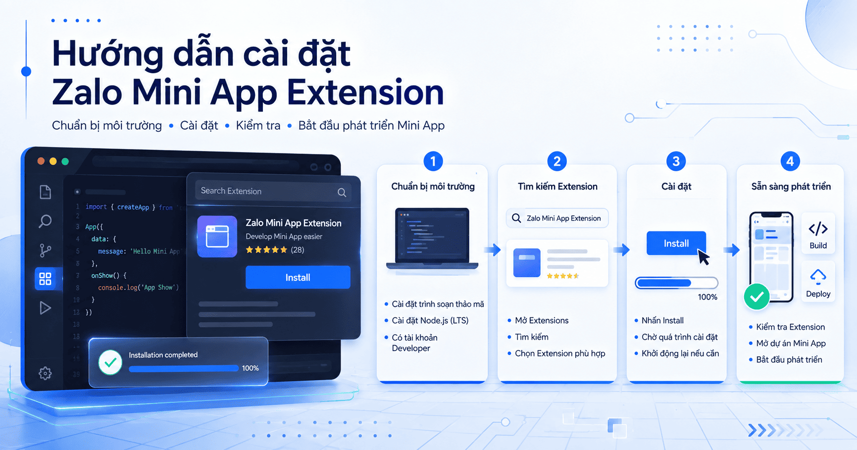 zalo mini app extension