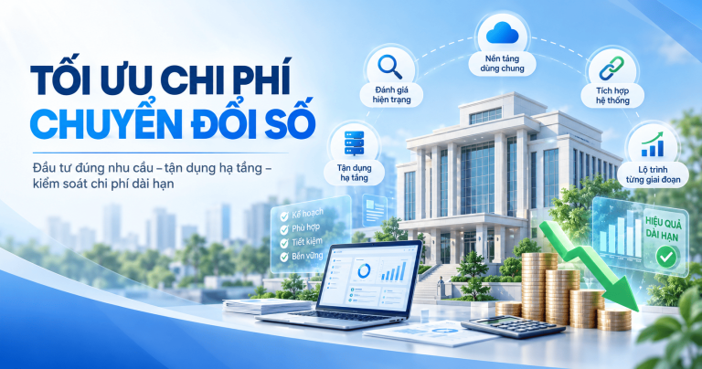 Chi phí chuyển đổi số cơ quan nhà nước: Các khoản chi và cách lập dự toán