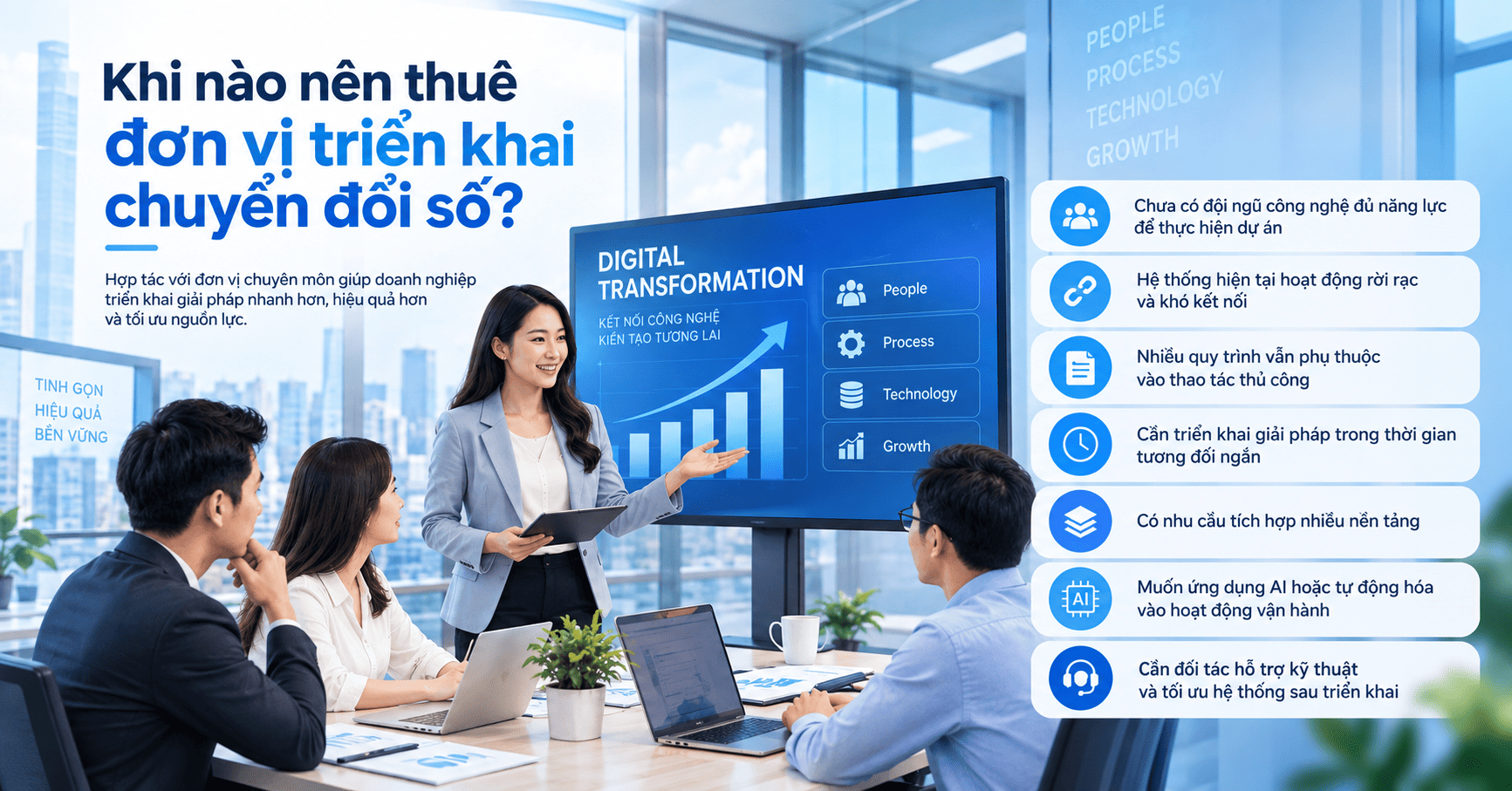 đơn vị triển khai chuyển đổi số
