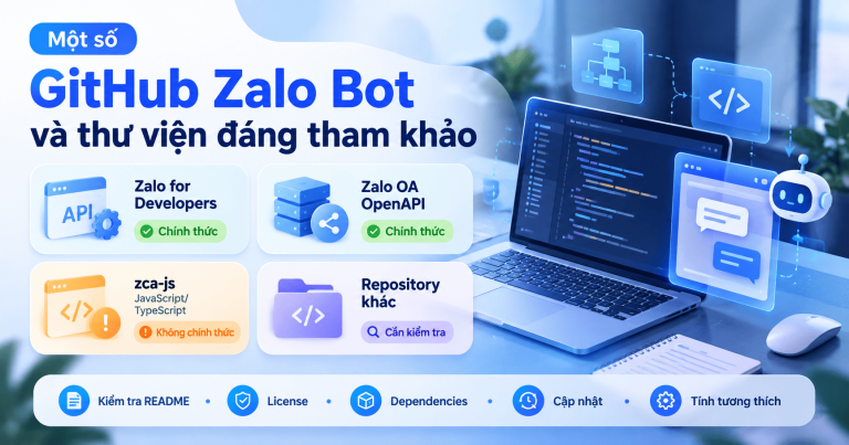 GitHub Zalo Bot: Mã nguồn và cách tạo Zalo Bot từ GitHub