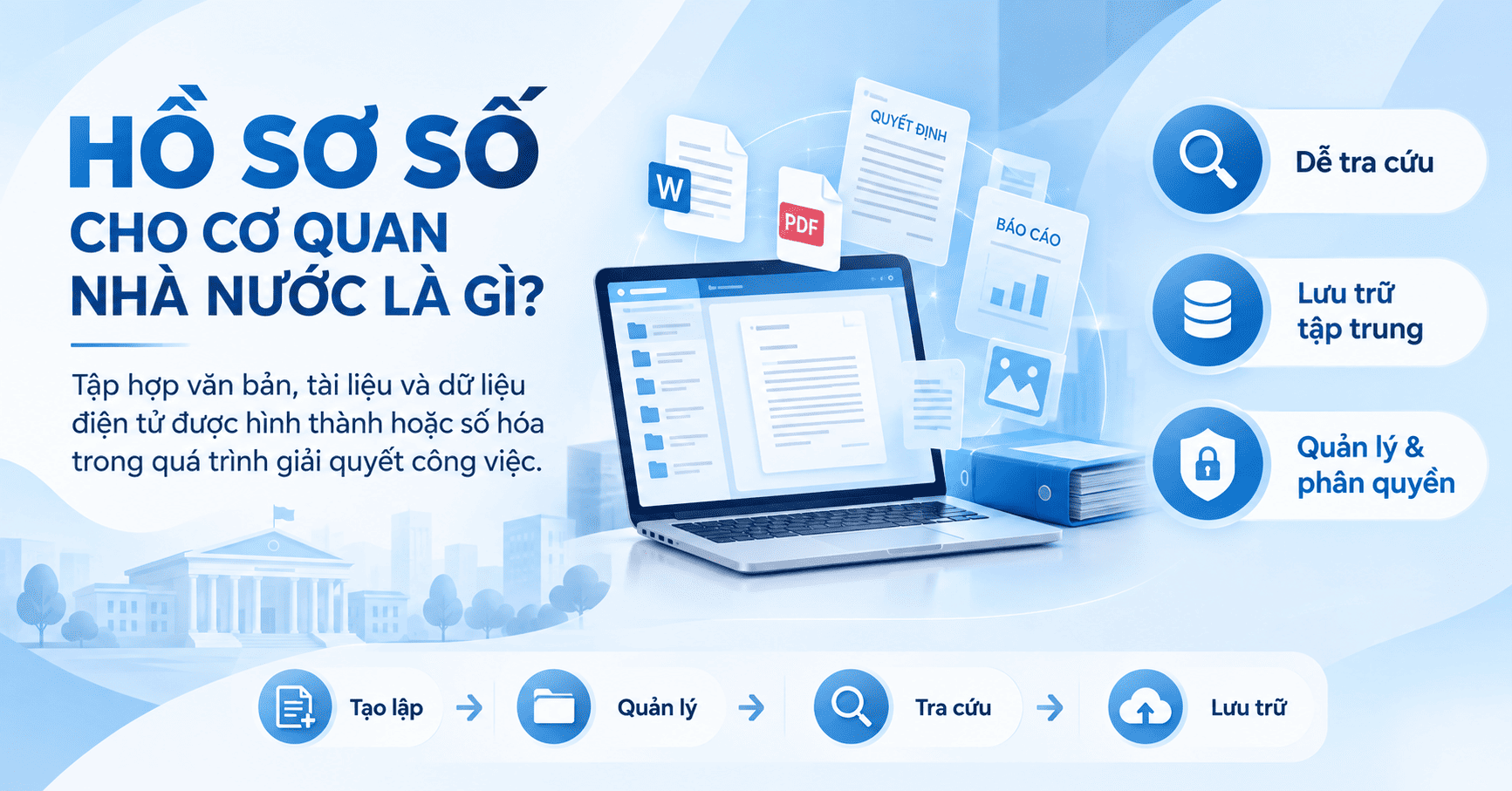 hồ sơ số cho cơ quan nhà nước