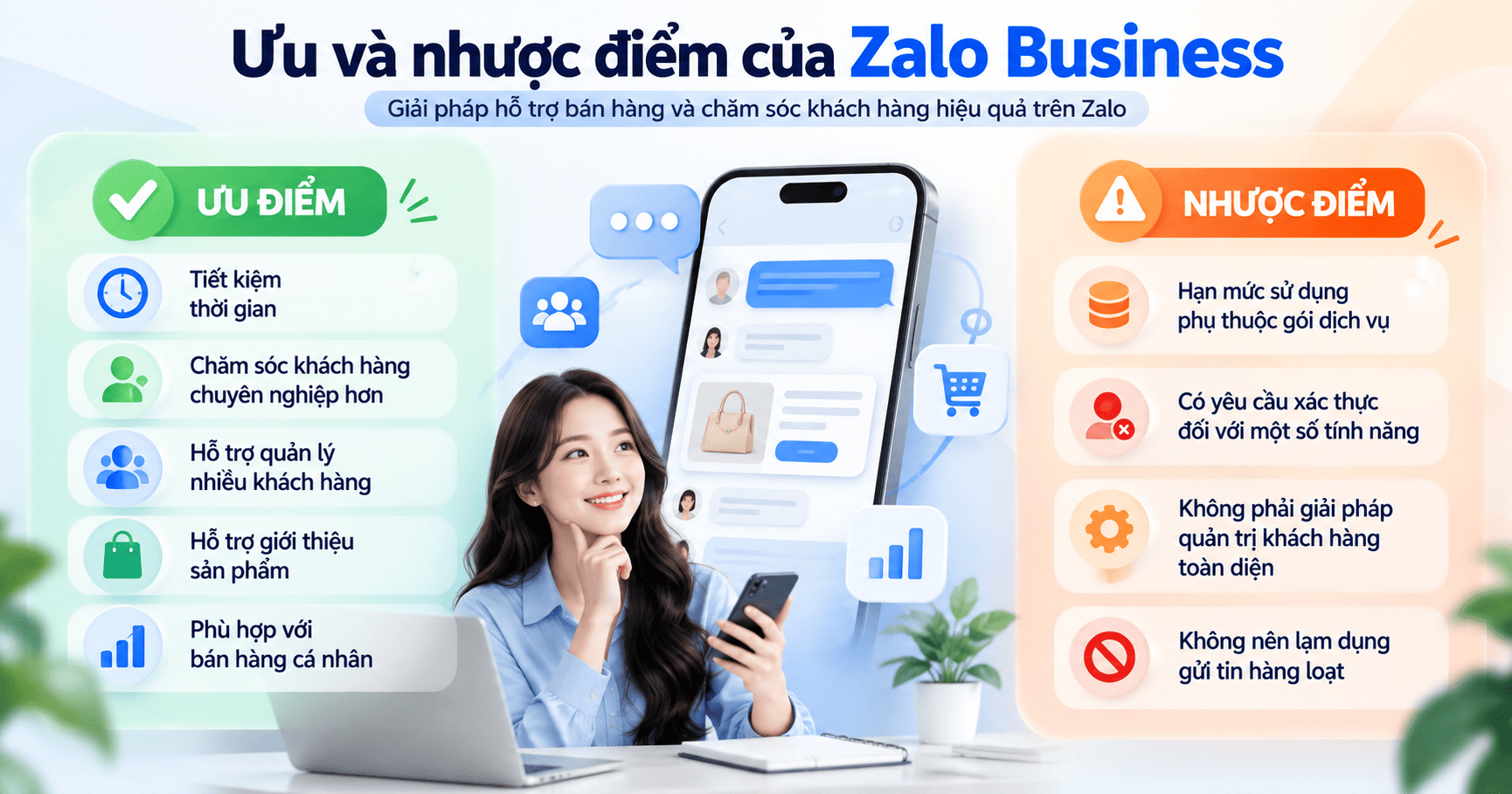 review zalo business