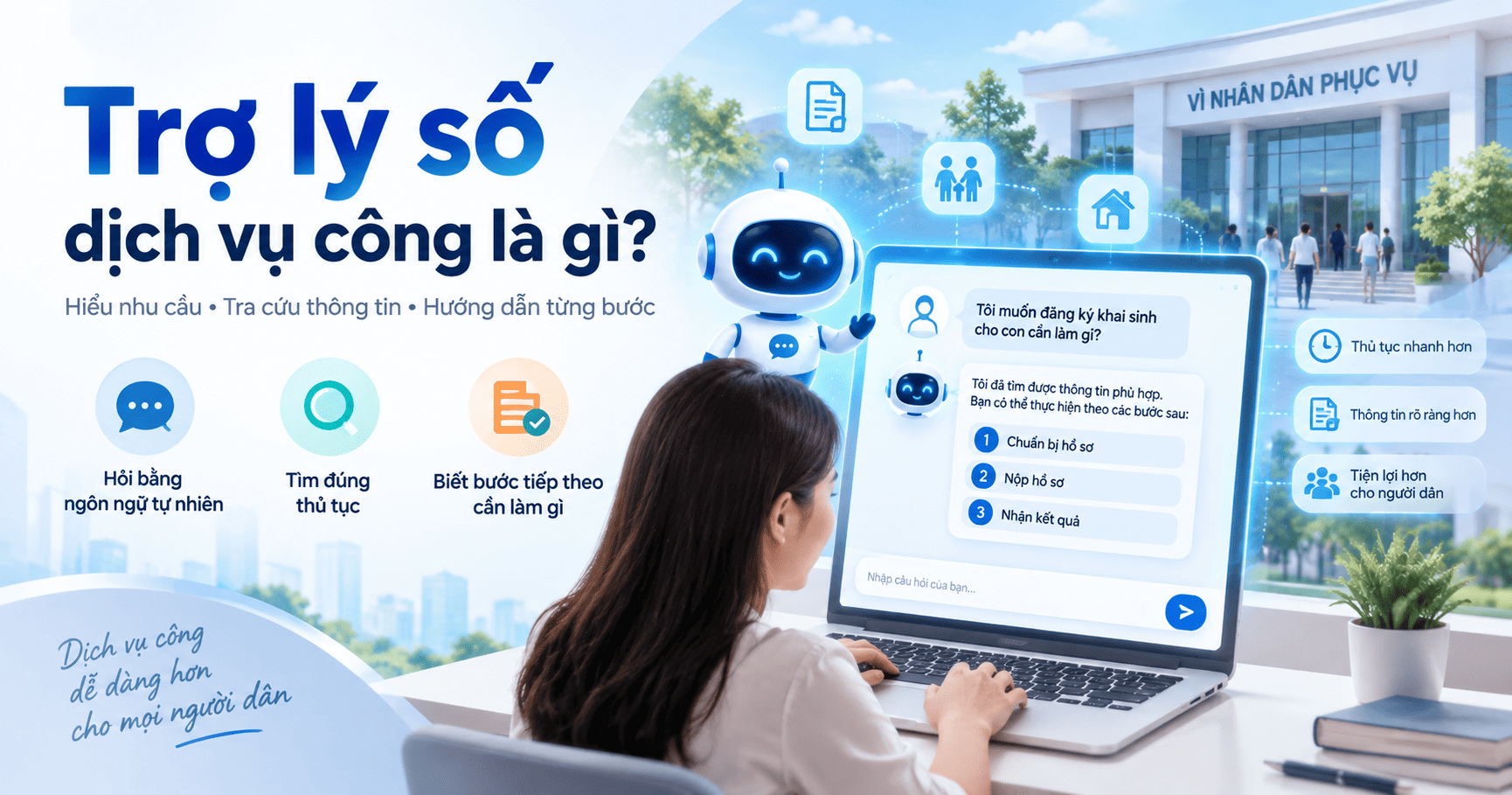 Trợ lý số dịch vụ công