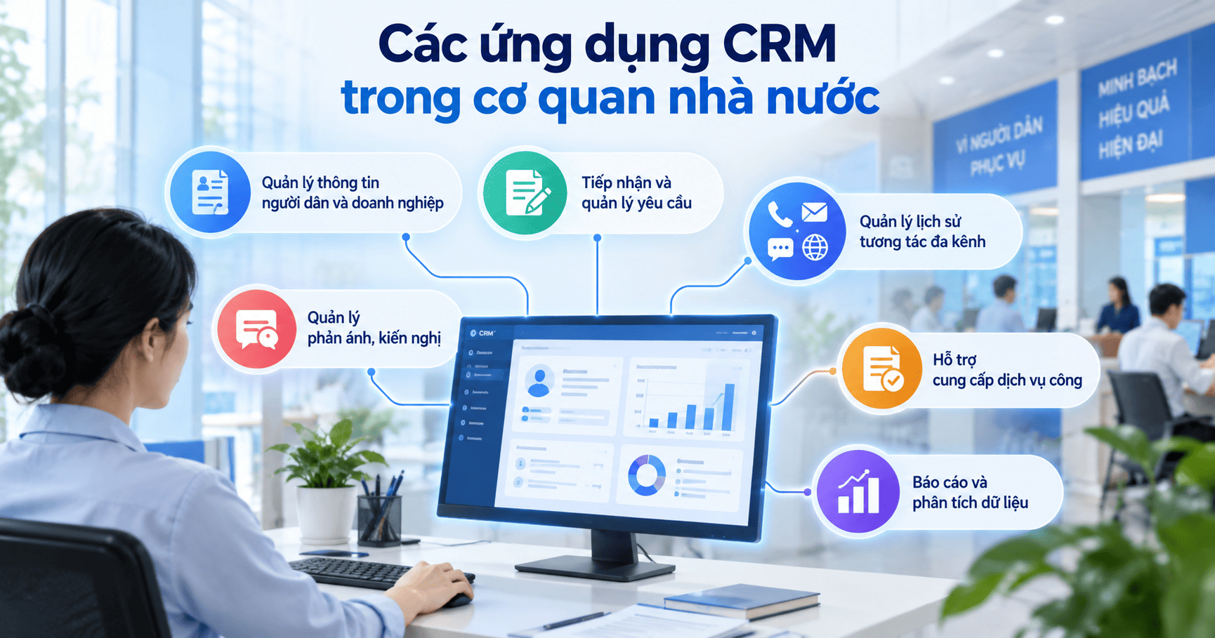 ứng dụng CRM trong cơ quan nhà nước