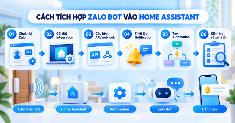 Zalo Bot Home Assistant: Cách tích hợp và gửi thông báo qua Zalo