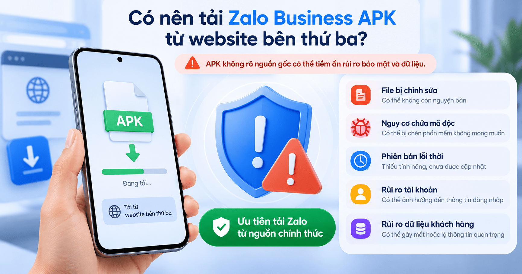 zalo business apk