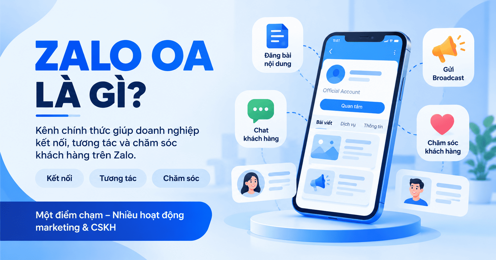 Zalo OA và Zalo Mini App