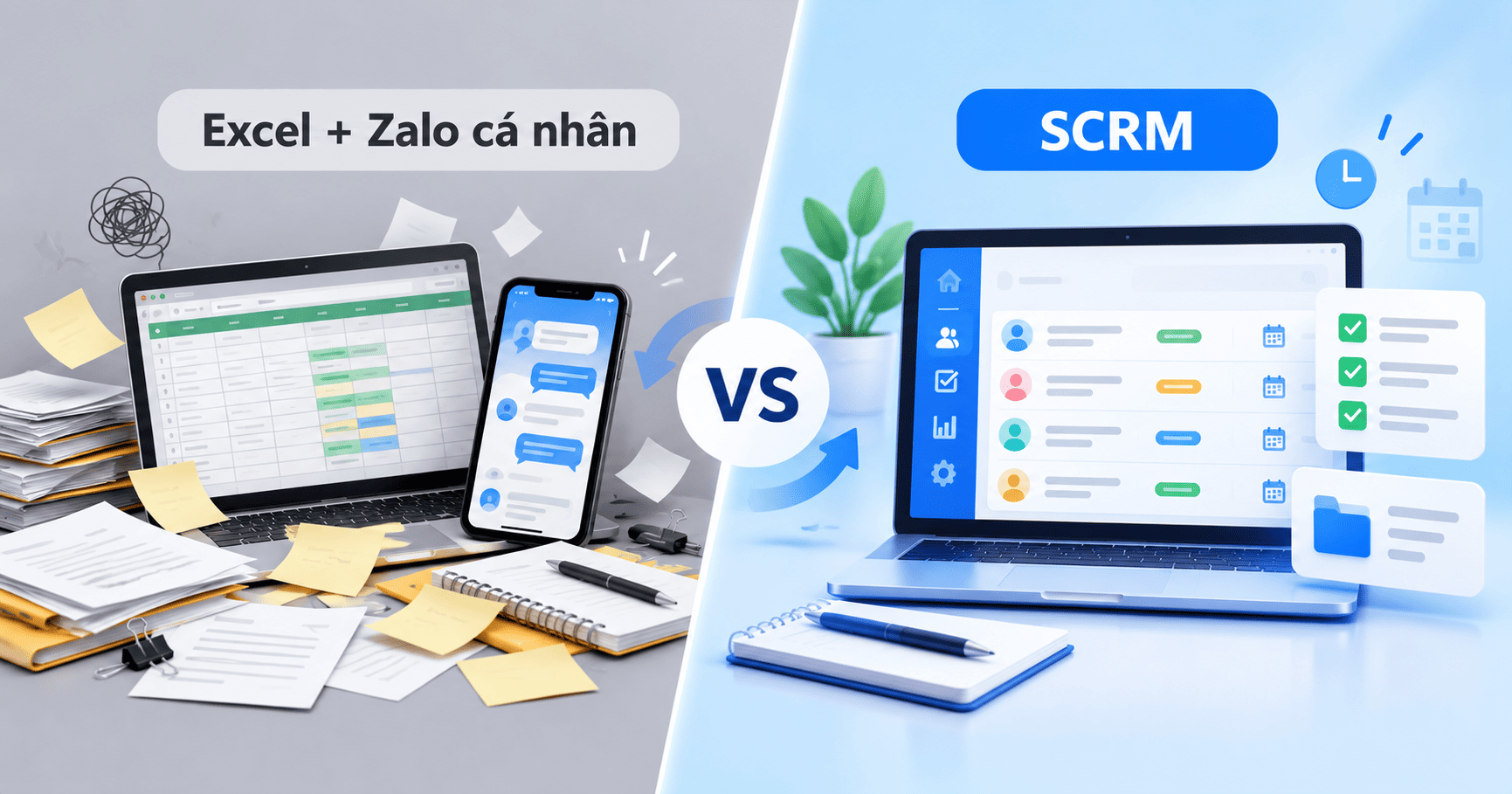 Bàn giao khách hàng khi nhân viên nghỉ