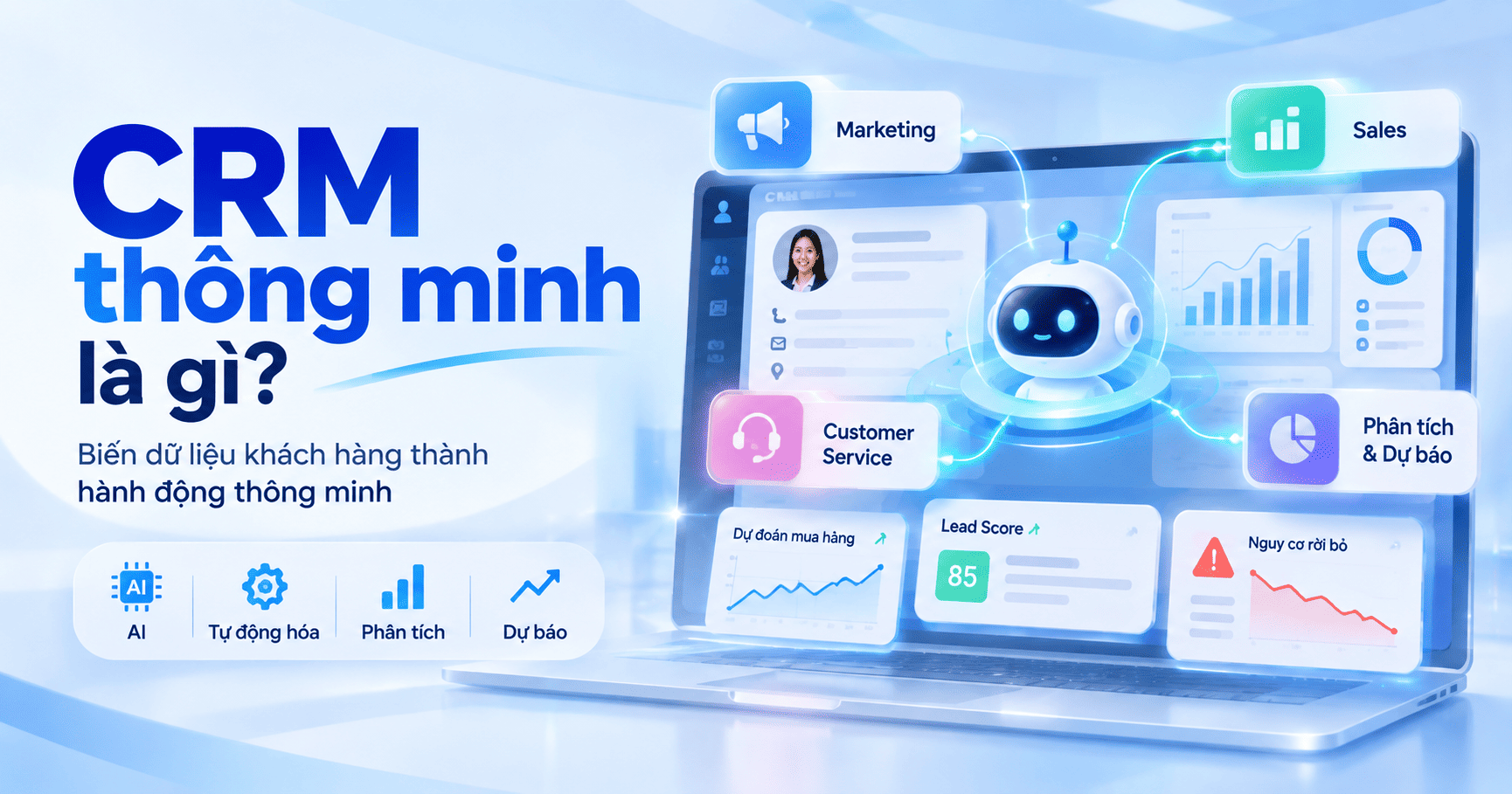 CRM thông minh hoạt động như thế nào