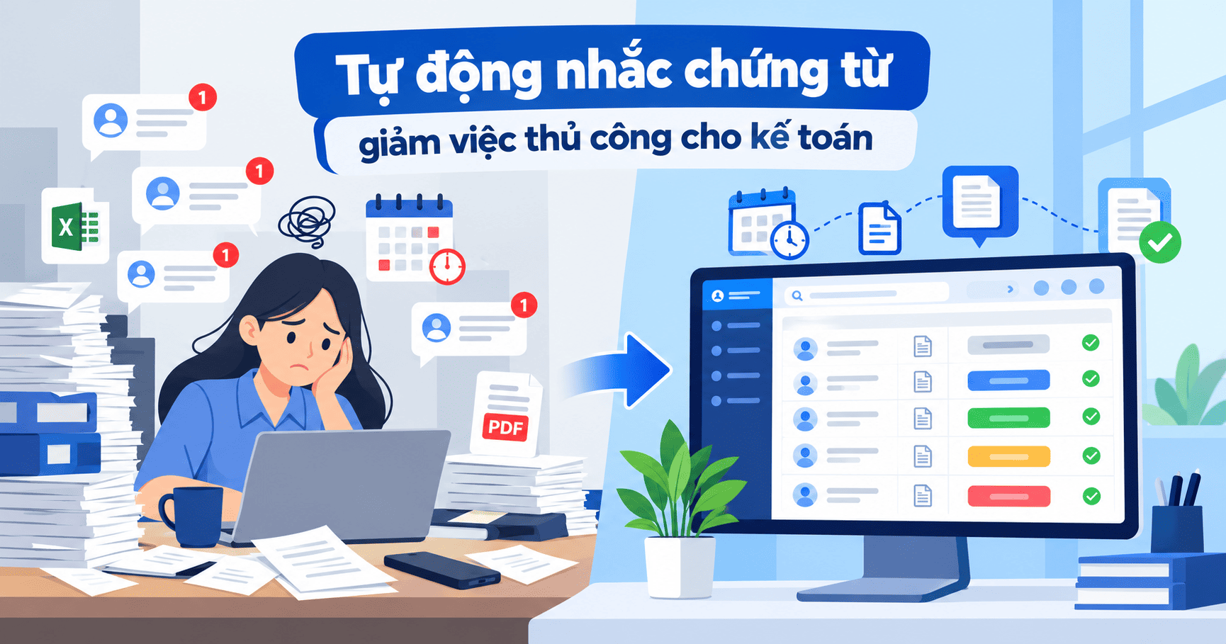 Phần mềm nhắc chứng từ kế toán