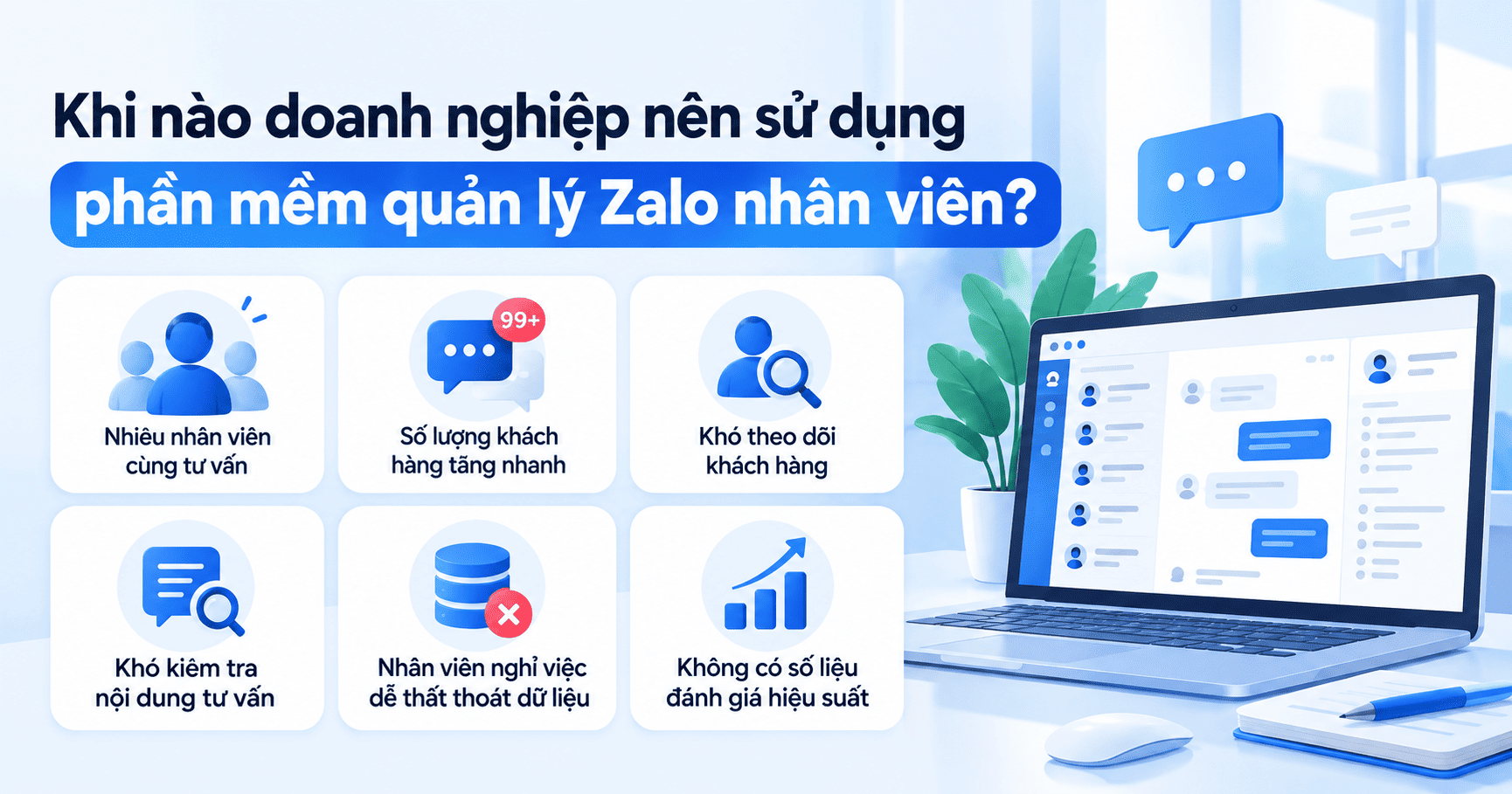 Phần mềm quản lý Zalo nhân viên