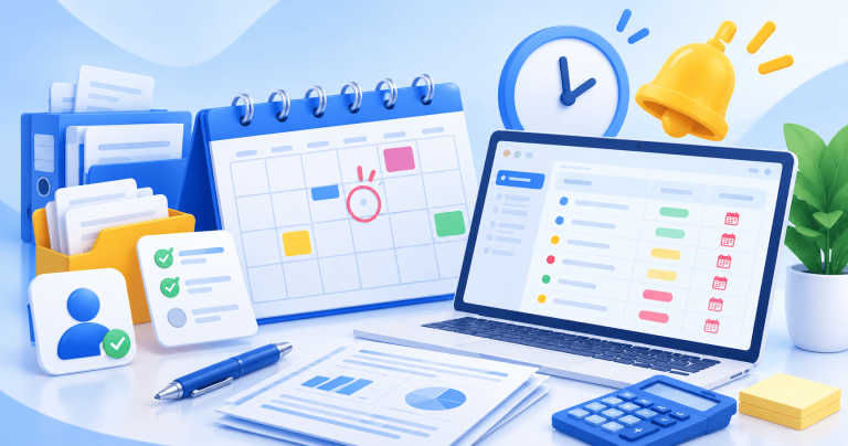 Quản lý deadline kế toán: Cách theo dõi công việc, chứng từ và tránh trễ hạn