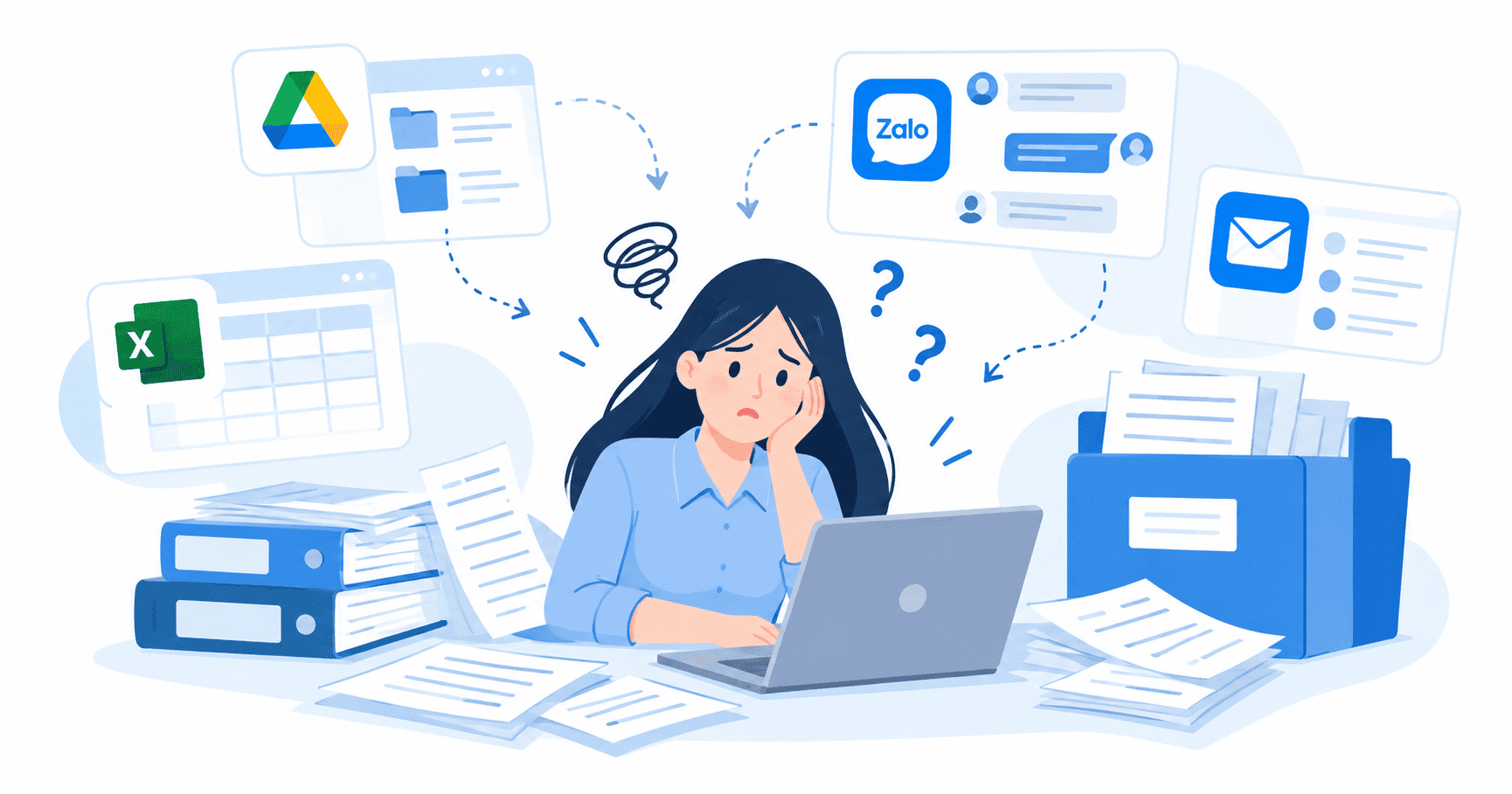 Quản lý hồ sơ khách hàng kế toán