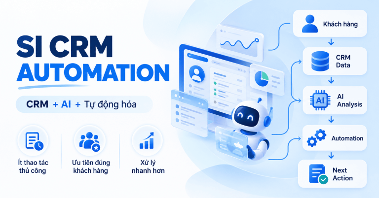 SI CRM Automation là gì? Tính năng và lợi ích cho doanh nghiệp