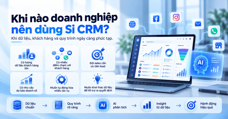 SI CRM có thay thế CRM truyền thống không?