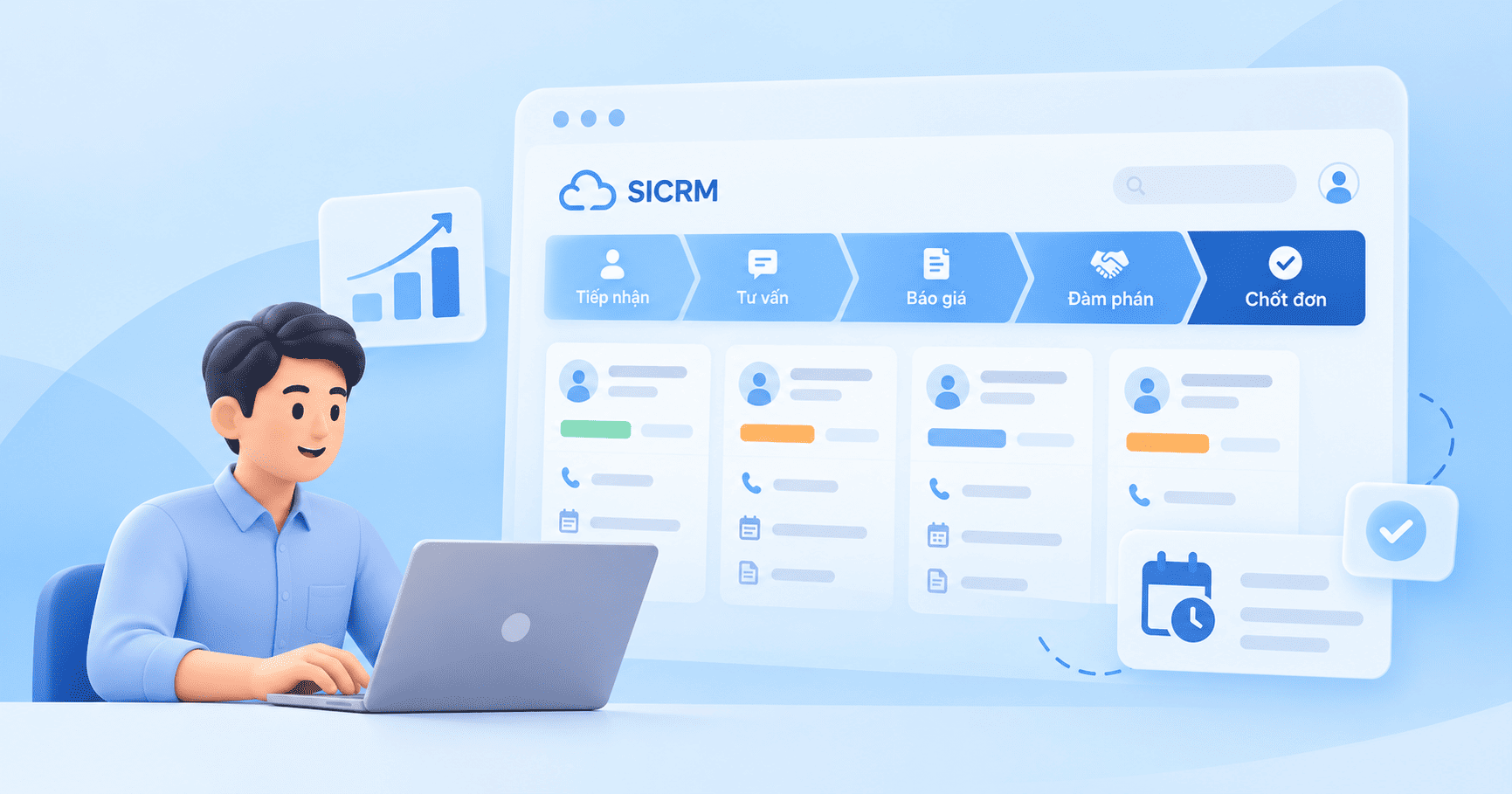 SICRM quản lý cơ hội bán hàng