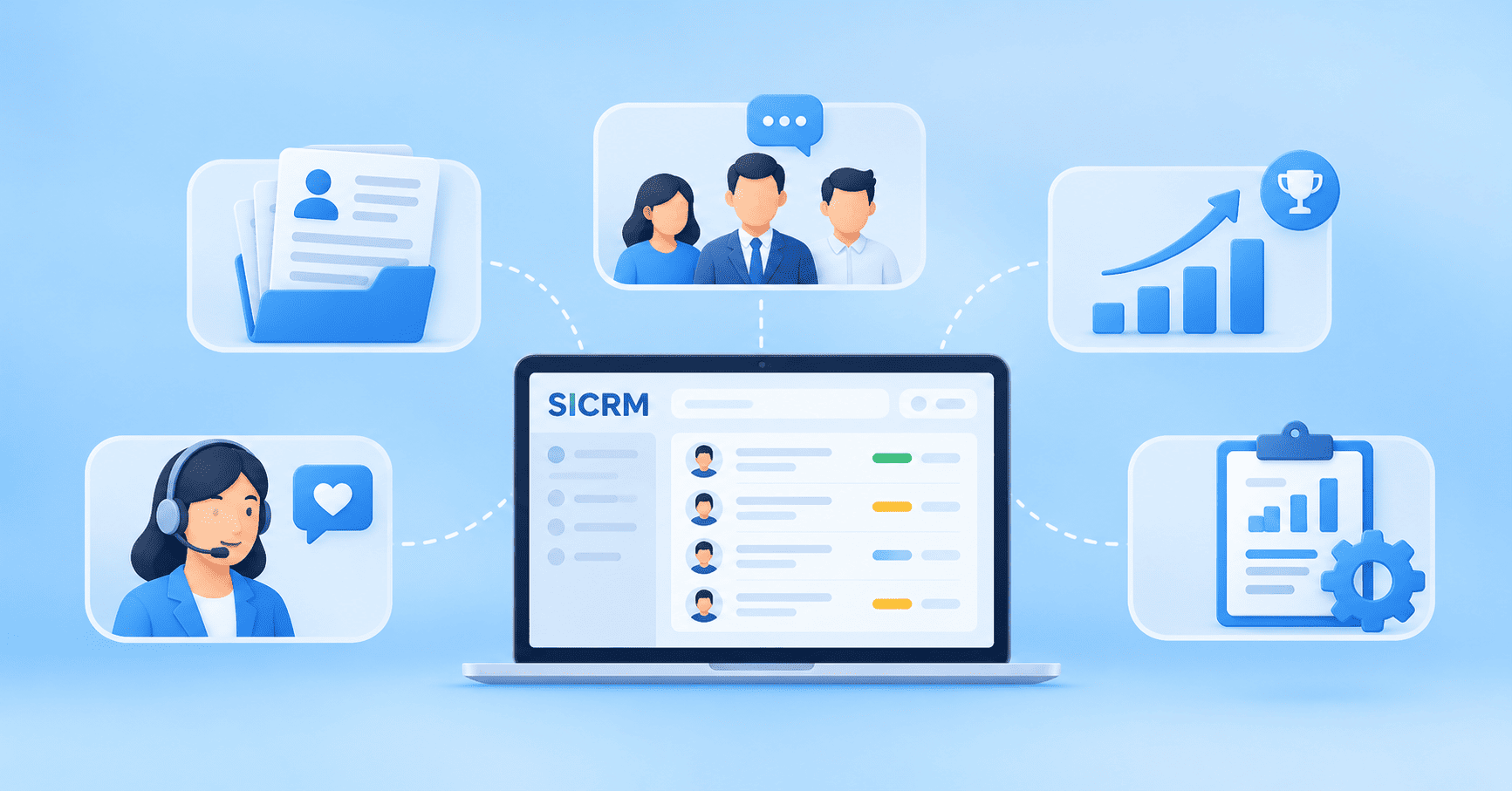 SICRM quản lý khách hàng
