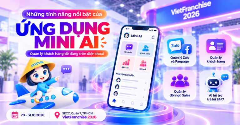 Mini AI ra mắt ứng dụng iOS và Android tại VietFranchise 2026
